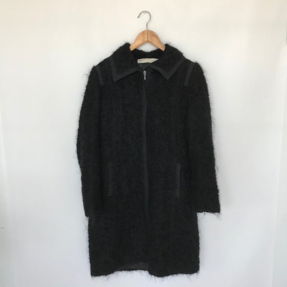 Perry Ellis Mohair Trench Coat